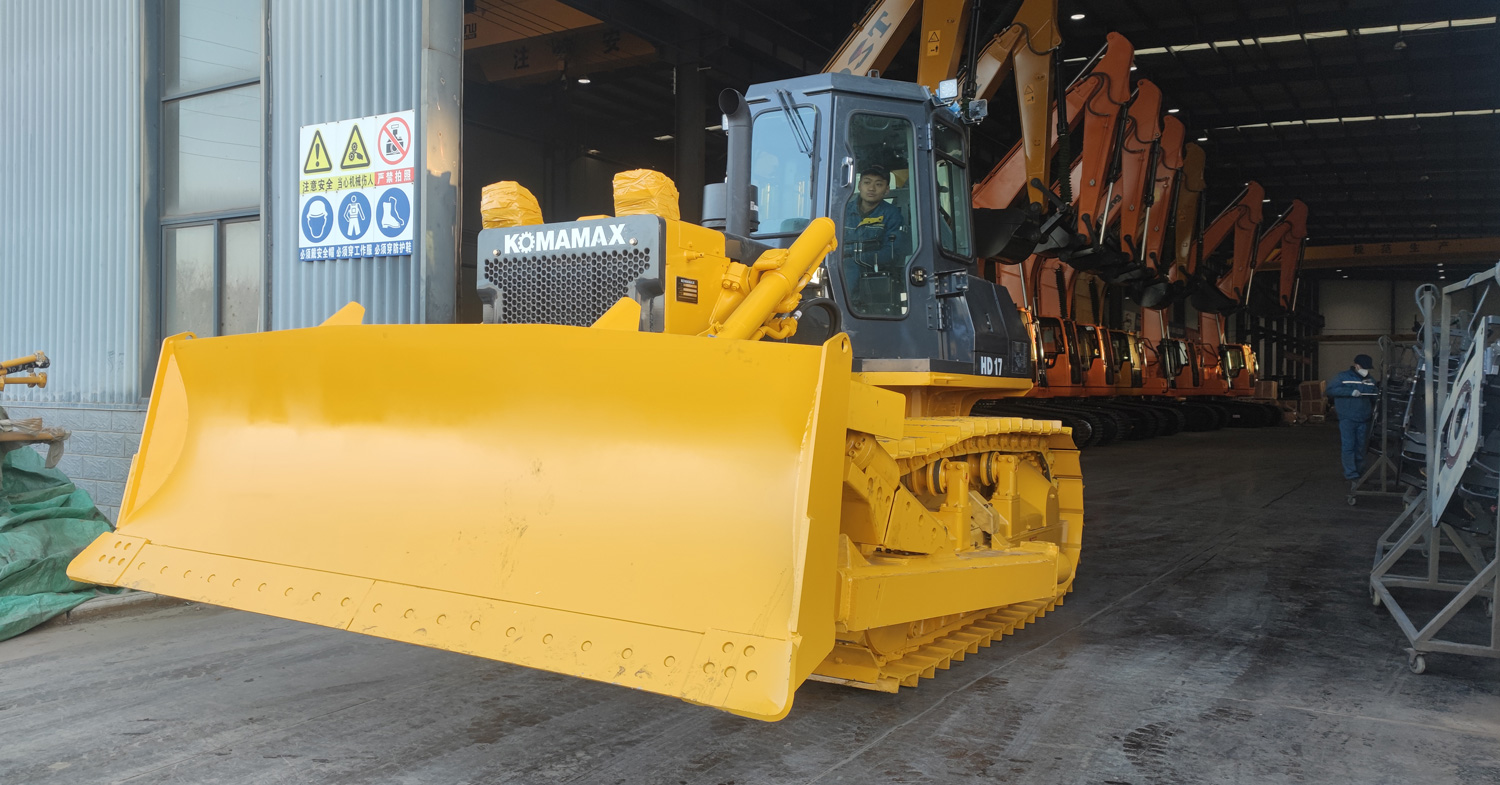 SHANBO DH17 Medium Bulldozer / DH17 China IV Emission Hydrostatic Crawler Bulldozer (WP7 Engine)